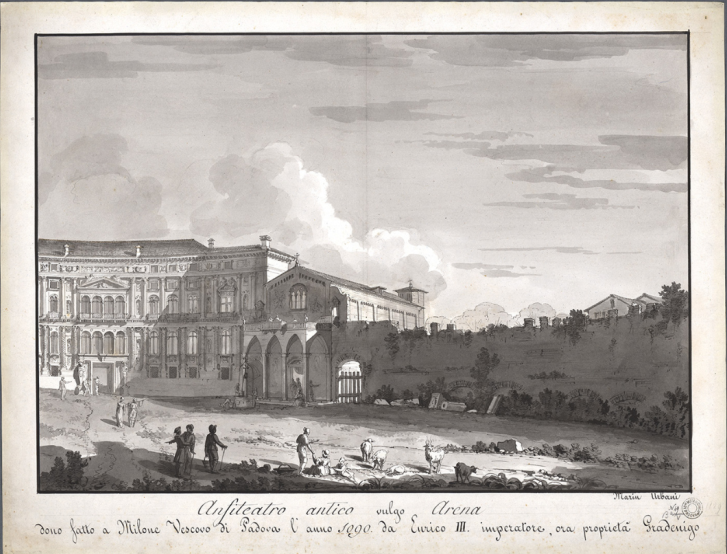 L'Arena con la Cappella degli Scrovegni - Belzoni
