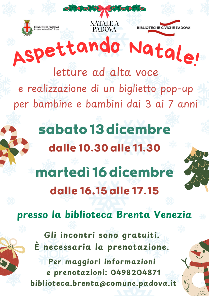 Locandina ufficiale del ciclo di incontri