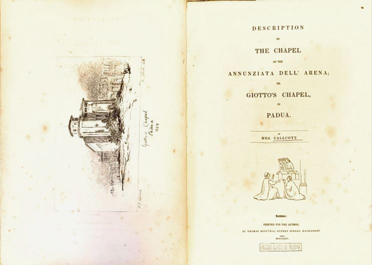 Frontespizio della pubblicazione di Mary Graham Callcott (1835)