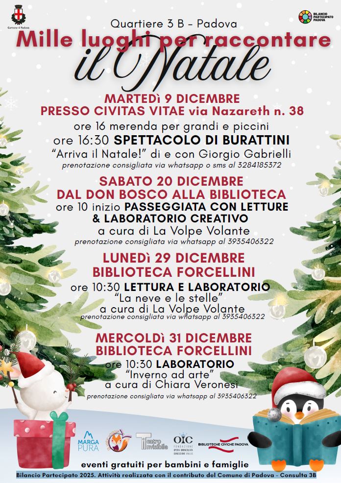 Locandina ufficiale del ciclo di incontri