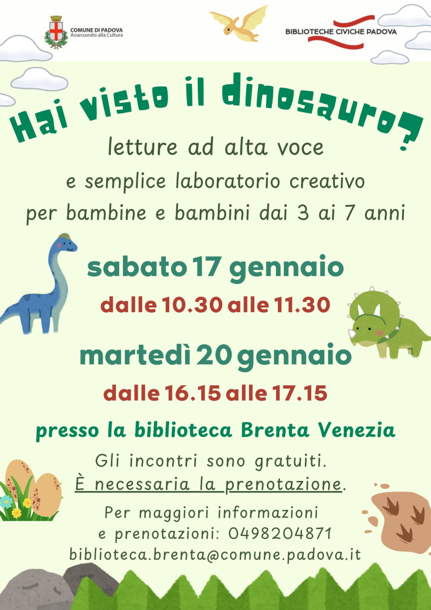 Locandina ufficiale del ciclo di incontri