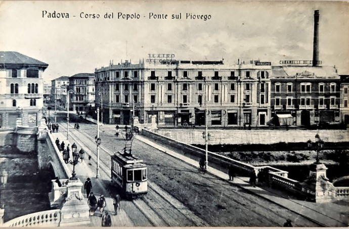 Padova. Corso del Popolo. Ponte sul Piovego