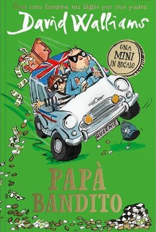 Di papà ce ne sono d'ogni forma e dimensione. Papà grassi e papà magri, papà alti e papà bassi. Papà giovani e anziani, papà furbi e sempliciotti, spassosi oppure seri, chiassosi o tranquilli. E poi, naturalmente, ci sono papà bravi e papà cattivi. Un tempo il papà di Frank era un campione di corse spacca-auto, il Re della Pista, Gilbert il Grande! Ma quando un terribile incidente, da eroe che era, lo fa diventare uno zero, Frank e Gilbert si ritrovano poveri in canna... e per giunta fra le grinfie di uno spietato criminale e dei suoi scagnozzi. E quando Gilbert finisce in prigione, solo Frank può salvarlo... La storia di un papà e di un figlio impegnati nella rischiosa missione di raddrizzare un grosso torto e sconfiggere il diabolico Mr Magnus. papa_bandito_cop.jpg