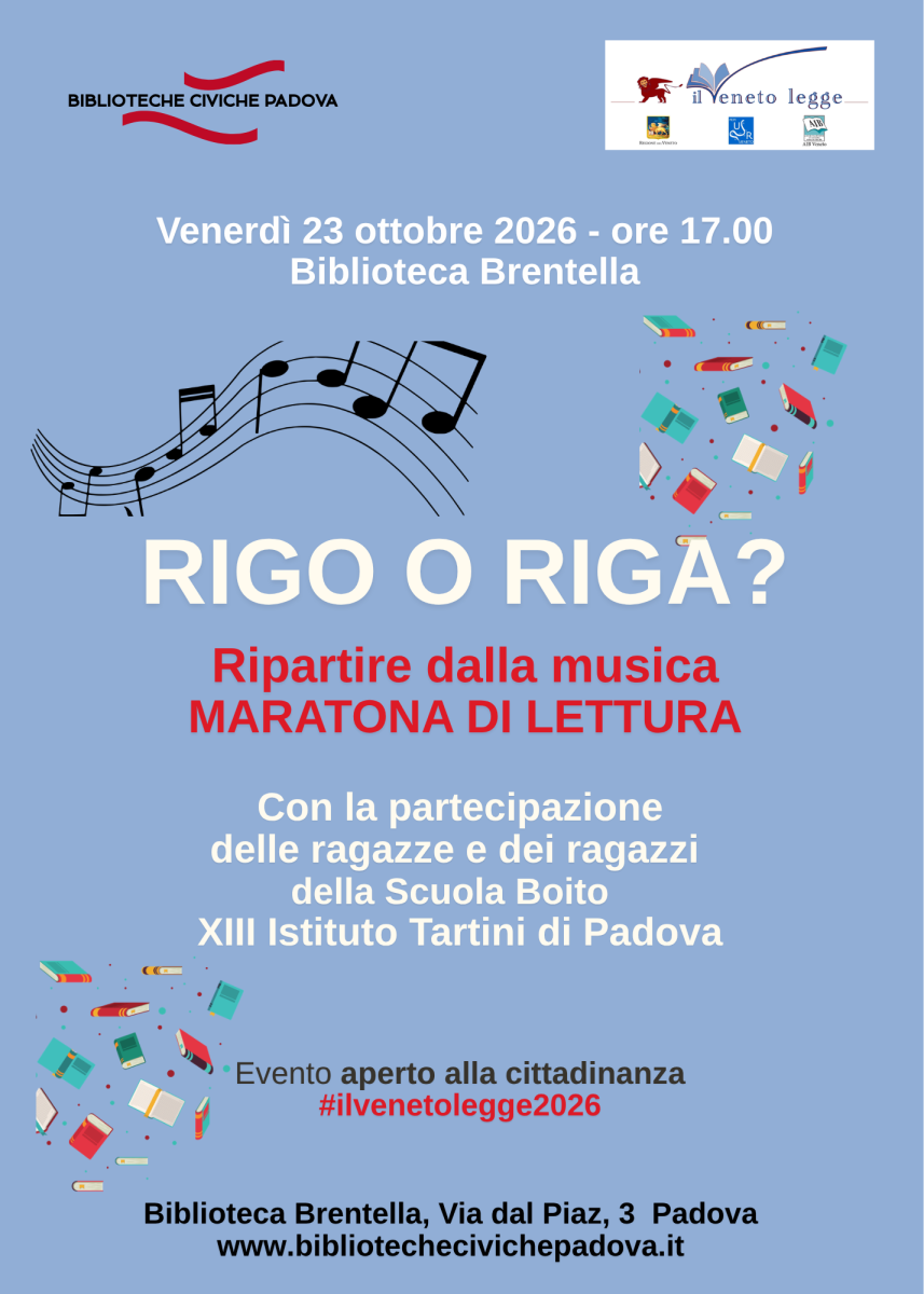 Locandina ufficiale dell'evento