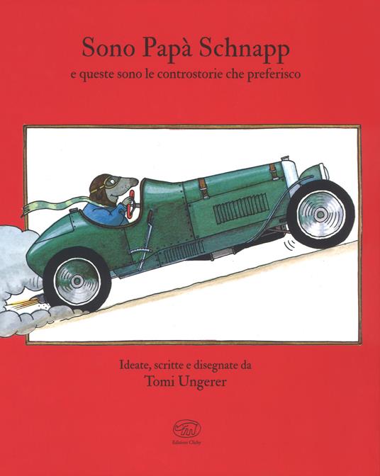 Sedici storie pazze e indimenticabili. «Quando sfogliamo Papà Schnapp di Ungerer salta subito agli occhi il difetto dei moderni albi illustrati: sono artificiosamente infantili e pedanti. Le storie di Ungerer sono così illuminanti proprio perché le sue creazioni umoristiche e macabre vogliono essere umoristiche e macabre! Ungerer è un sismografo. Quello che nasconde sotto la pelle dei suoi personaggi si sta effettivamente svolgendo intorno a noi. Una provocazione più intelligente sarebbe difficile da immaginare. Eppure, rimane un libro per bambini». (Wolfdietrich Schnurre) sono_papa_schnapp_cop.jpg