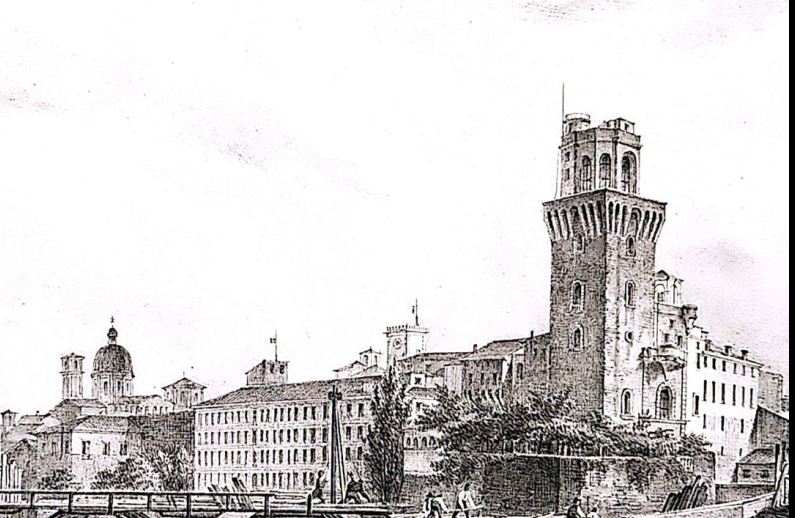 Veduta dell'Osservatorio Astronomico de La Specola - Collocazione RIP.XVII.1426