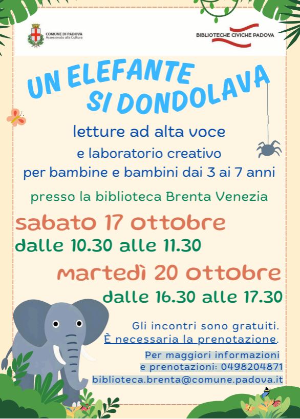 Locandina ufficiale del ciclo di incontri