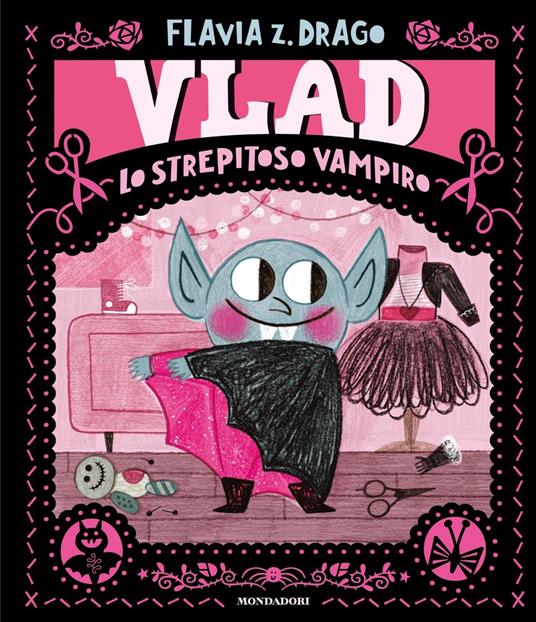 Vlad è un vampiro un po' speciale, non è pallido come gli altri. Ha delle belle guance rosa che nasconde sotto al mantello nero. Troverà il coraggio di mostrarsi per come è veramente? vlad_lo_strepitoso_vampiro.jpg